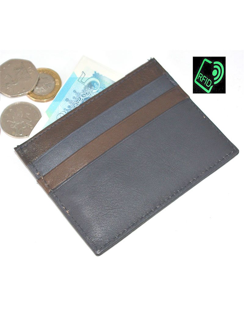 RFID Genuine Leather Wallet/Card Case